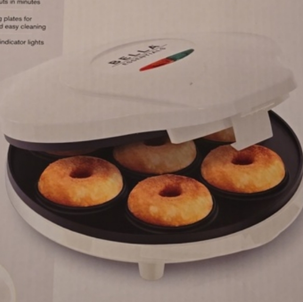 BELLA ESSENTIALS BRAND DONUT MAKER
